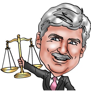 caricature avatar lawyer legal firm