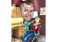 Dentist Caricatures