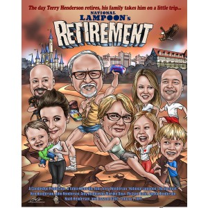 retirement caricature based on national lampoon