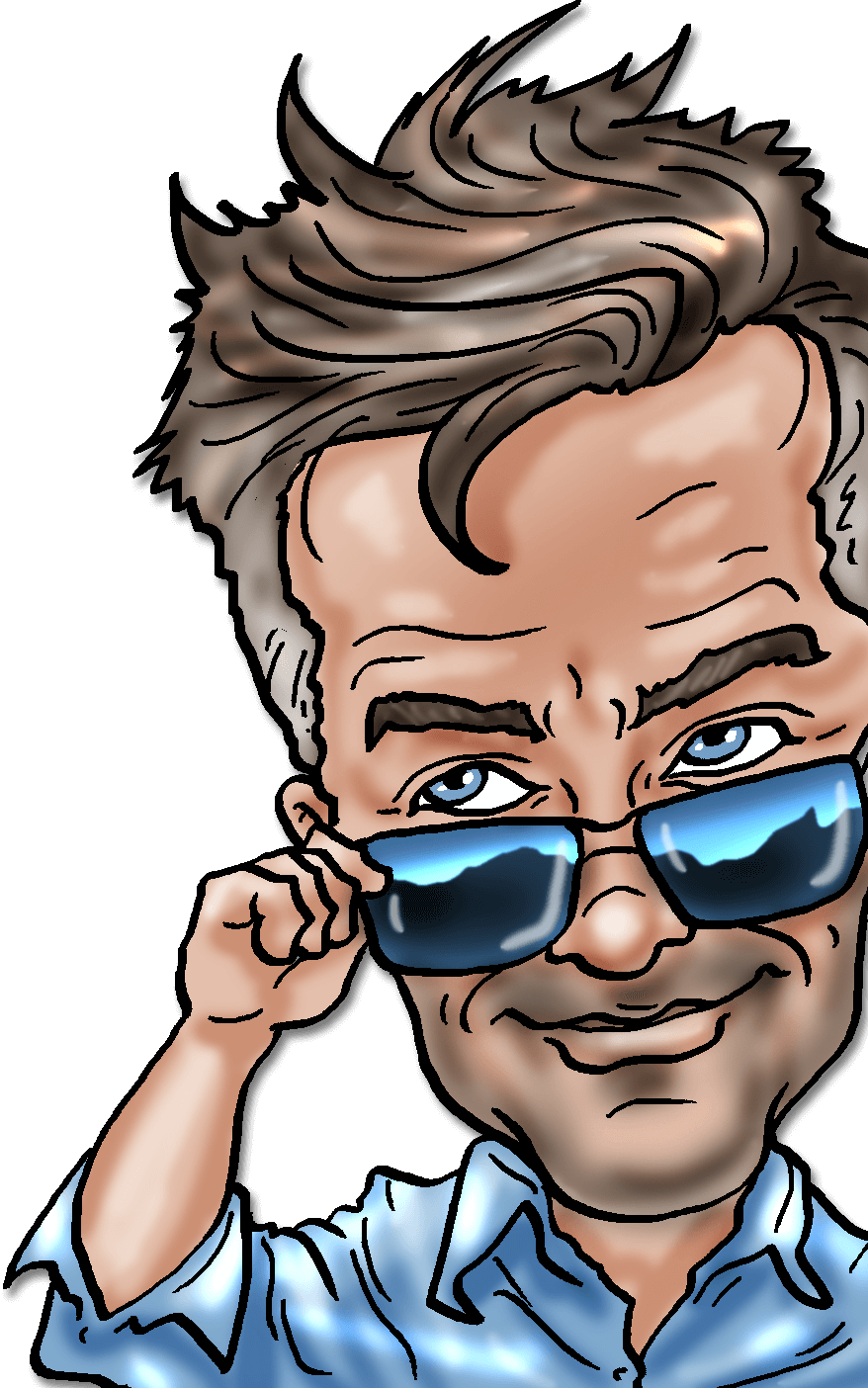 man with sunglasses