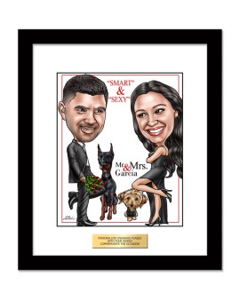 Anniversary Gift - Custom Caricature