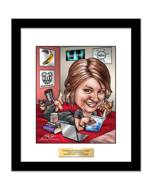 Birthday Gift - Custom Caricature