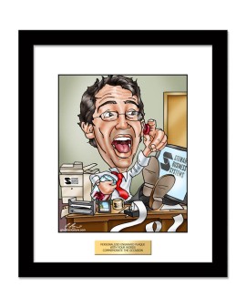 Accountant-CPA Gift - Custom Caricature