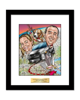 Farewell Gift - Custom Caricature