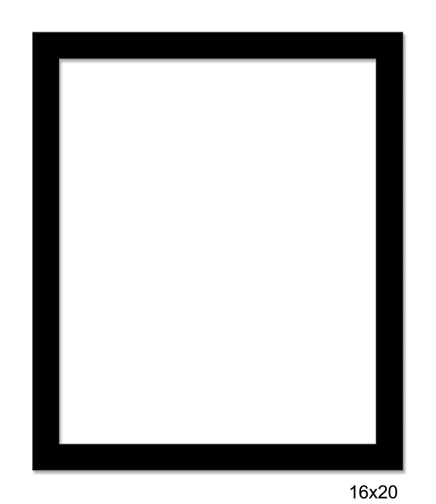 black-16x20 frame