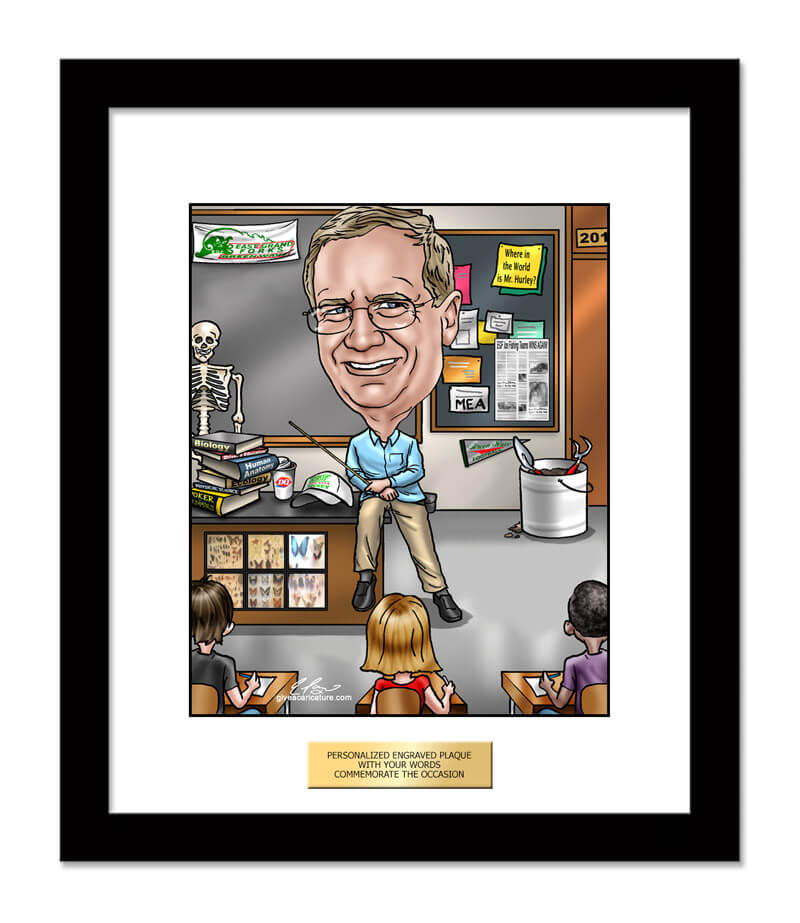 Framed caricature gift - Other Hobbies - 1762959529