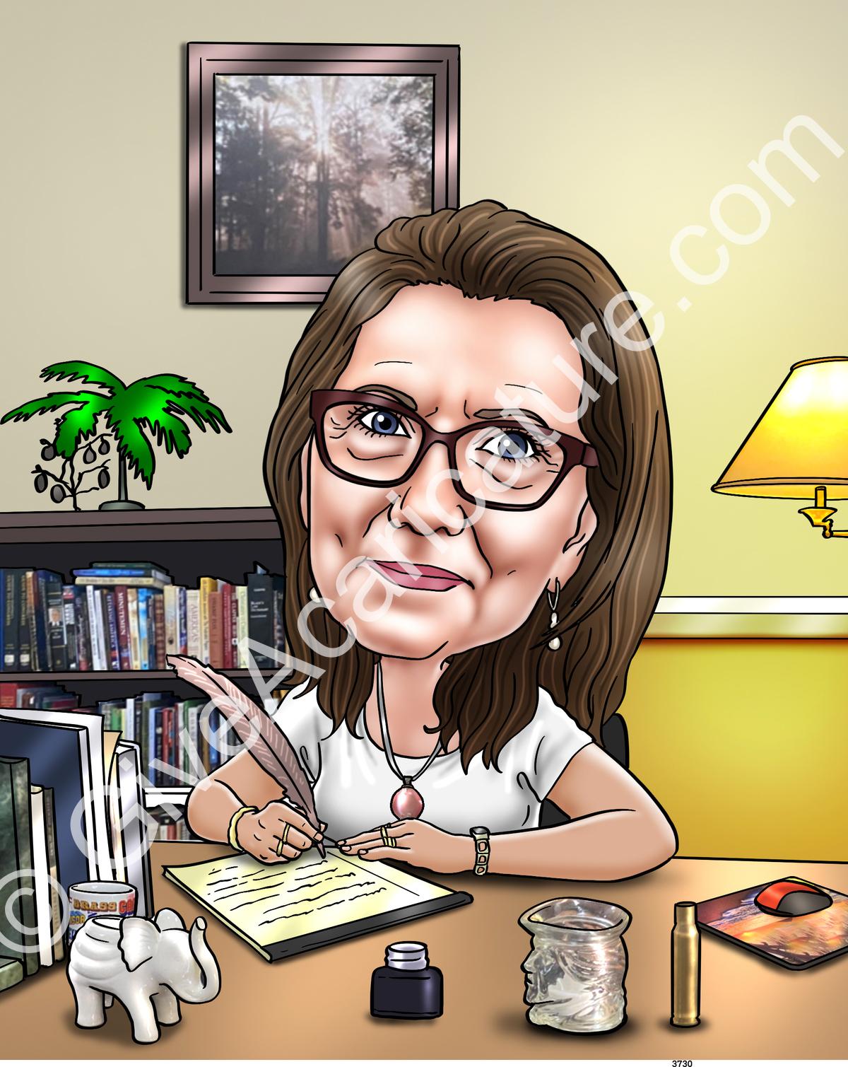 caricature for Beth S.