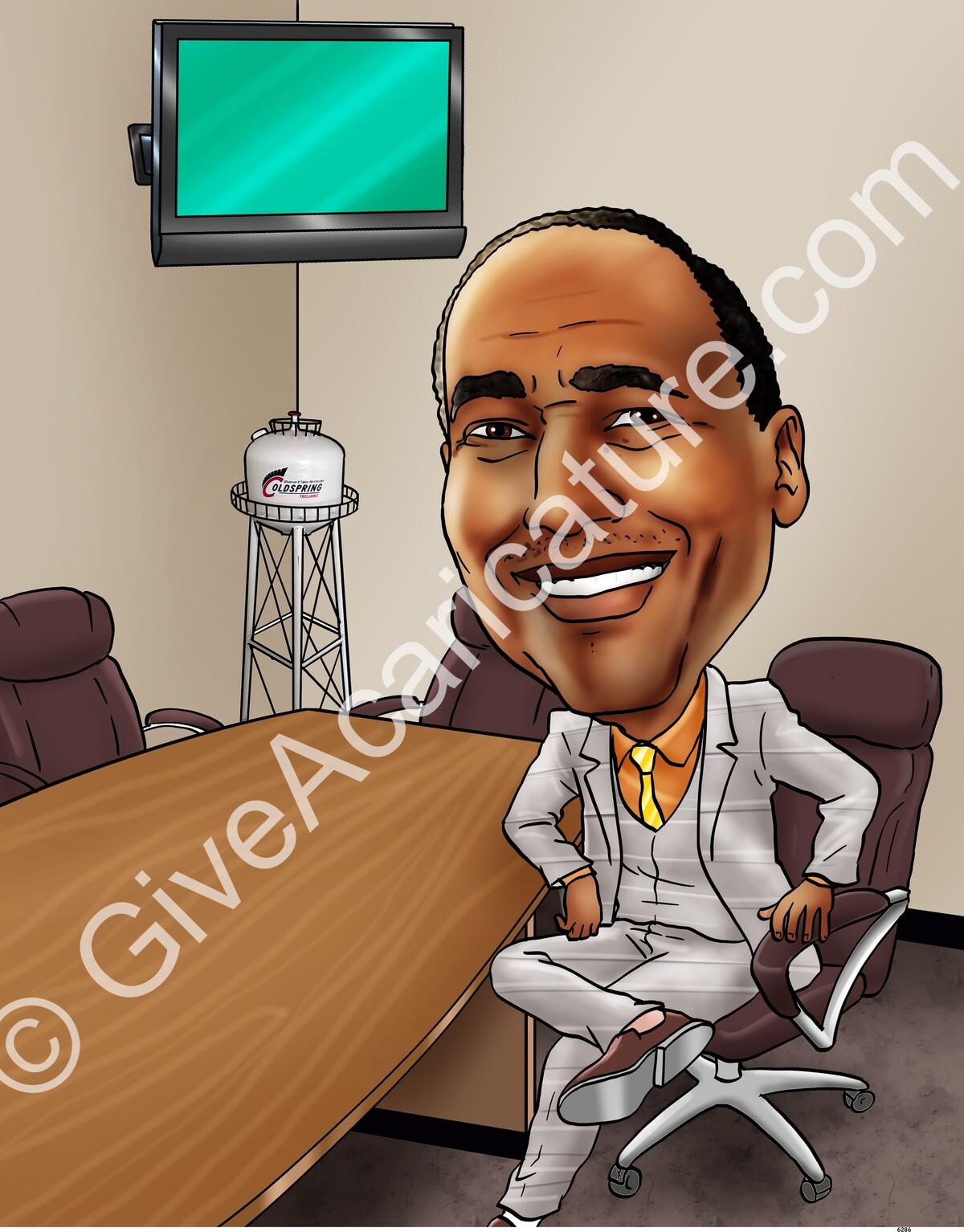 caricature for Charli B.