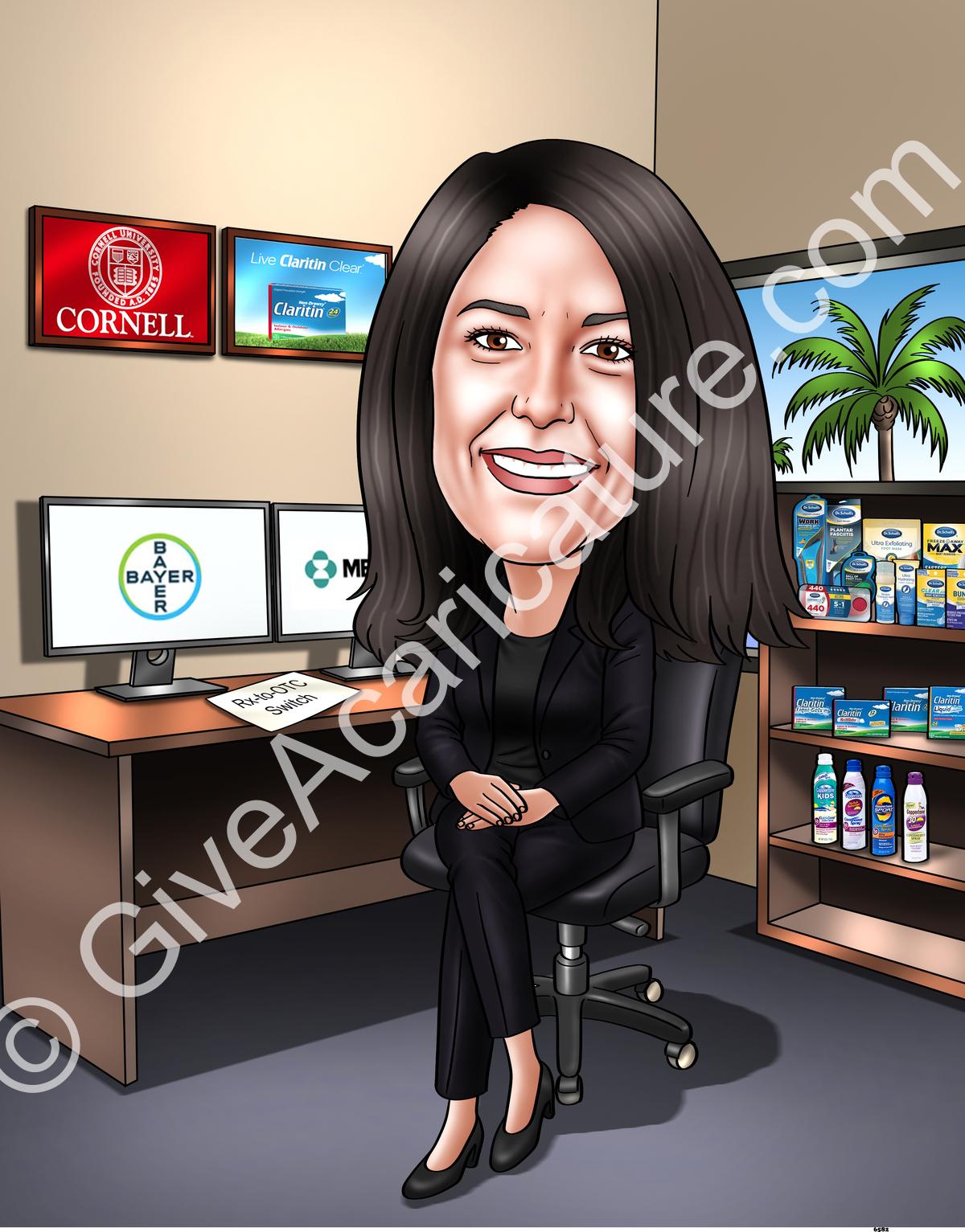 caricature for Kristie L.